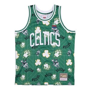 Mitchell & Ness Boston Celtics Swingman Jersey - Férfi - Jersey Mitchell & Ness - Zöld - MSPOBW19081-BCEPTKG - Méret: 2XL
