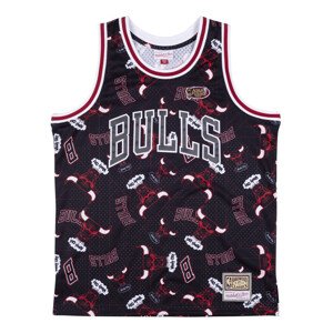 Mitchell & Ness Chicago Bulls Swingman Jersey - Férfi - Jersey Mitchell & Ness - Fekete - MSPOBW19081-CBUPTBK - Méret: 2XL