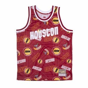 Mitchell & Ness Houston Rockets Swingman Jersey - Férfi - Jersey Mitchell & Ness - Piros - MSPOBW19081-HROPTRD - Méret: L