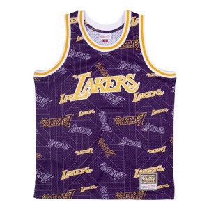 Mitchell & Ness La Lakers Swingman Jersey - Férfi - Jersey Mitchell & Ness - Lila - MSPOBW19081-LALPTPR - Méret: L
