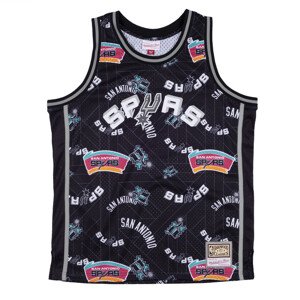 Mitchell & Ness San Antonio Spurs Swingman Jersey - Férfi - Jersey Mitchell & Ness - Fekete - MSPOBW19081-SASPTBK - Méret: L