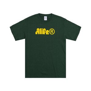 Alife Sphinx Tee Forest Green - Férfi - Rövid ujjú póló Alife - Zöld - ALIFW20_71 - Méret: 2XL