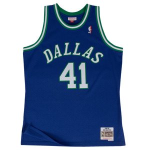 Mitchell & Ness Dallas Mavericks Dirk Nowitzki Swingman Jersey - Férfi - Jersey Mitchell & Ness - Kék - SMJYGS18158-DMAROYA98DNO - Méret: 2XL