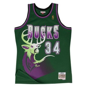 Mitchell & Ness Milwaukee Bucks Ray Allen Swingman Jersey - Férfi - Jersey Mitchell & Ness - Zöld - SMJYGS18181-MBUDKGN96RAL - Méret: M