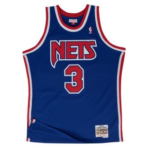 Mitchell & Ness New Jersey Nets Drazen Petrovic NBA Swingman Jersey - Férfi - Jersey Mitchell & Ness - Kék - SMJYGS18183-NJNROYA92DPE - Méret: 2XL