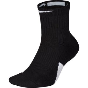 Nike Elite Mid Socks - Unisex - Zokni Nike - Fekete - SX7625-013 - Méret: S