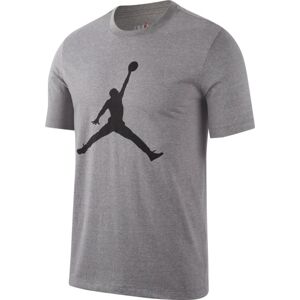 Jordan Jumpman Crew Tee - Férfi - Rövid ujjú póló Jordan - Szürke - CJ0921-091 - Méret: L