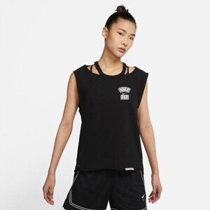 Nike Standard Issue "Queen Of Courts" Wmns Basketball Top - Nők - Rövid ujjú póló Nike - Fekete - CZ7221-010 - Méret: XS