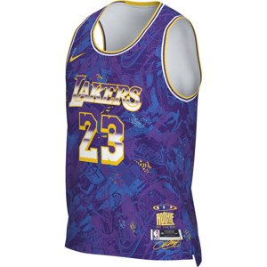 Nike Lebron James Select Series Jersey - Férfi - Jersey Nike - Lila - DA6951-504 - Méret: XL