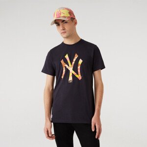 New Era Mlb Camo New York Yankees Navy - Férfi - Rövid ujjú póló New Era - Fekete - 12720165 - Méret: S