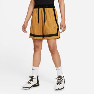 Nike Dri-Fit Swoosh Fly Crossover Wmns Basketball Shorts - Nők - Rövidnadrág Nike - Sárga - DA6498-712 - Méret: XS