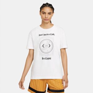 Nike "Legend" Wmns Boyfriend Basketball Tee - Nők - Rövid ujjú póló Nike - Fehér - DJ6388-100 - Méret: S