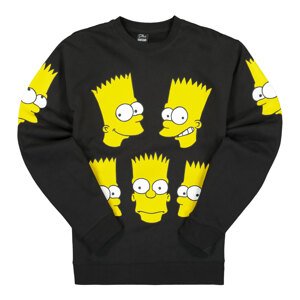 The Simpsons X Chinatown Market Classic Bart Crewneck Sweatshirt Black - Férfi - Hoodie MARKET - Fekete - CTM1960083/0001 - Méret: M