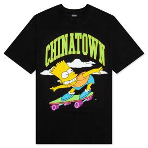 The Simpsons X Chinatown Market Cowabunga Arc T-Shirt Black - Férfi - Rövid ujjú póló MARKET - Fekete - CTM1990345/0001 - Méret: XL