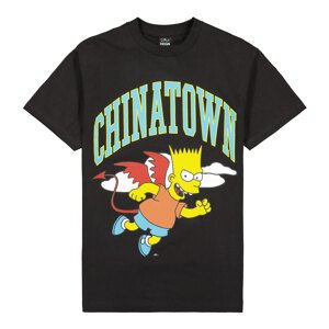 The Simpsons X Chinatown Market Devil Arc T-Shirt Black - Férfi - Rövid ujjú póló MARKET - Fekete - CTM1990342/0001 - Méret: S