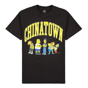 The Simpsons X Chinatown Market Ha Ha Arc T-Shirt Black - Férfi - Rövid ujjú póló MARKET - Fekete - CTM1990350/0001 - Méret: S