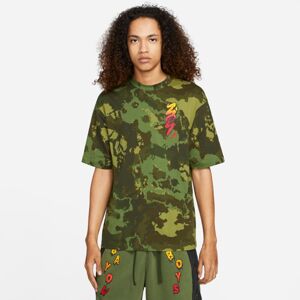 Jordan Zion Carbon Green Tee - Férfi - Rövid ujjú póló Jordan - Zöld - DH9711-335 - Méret: M