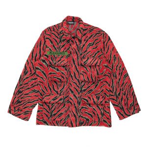 Pleasures Red Jungle Jacket Red - Férfi - Dzseki Pleasures - Piros - P21F028-RED - Méret: M