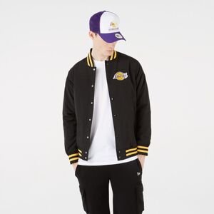 New Era NBA Team Wordmark Bomber Jacket Los Angeles Lakers Black - Férfi - Dzseki New Era - Fekete - 12869834 - Méret: 2XL