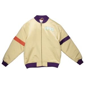 Mitchell & Ness All Star Heavyweight Satin Jacket Gold - Férfi - Dzseki Mitchell & Ness - Sárga - STJKAJ19062-ASGGOLD95 - Méret: L