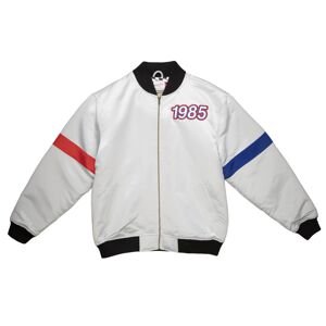 Mitchell & Ness All Star Heavyweight Satin Jacket Silver - Férfi - Dzseki Mitchell & Ness - Szürke - STJKAJ19062-ASGSILV - Méret: XL