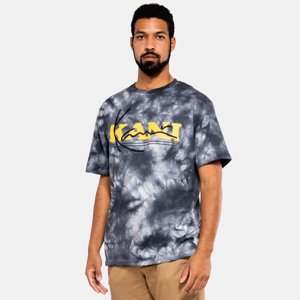 Karl Kani Retro Tie Dye Tee Black - Férfi - Rövid ujjú póló Karl Kani - Fekete - 6030944 - Méret: S