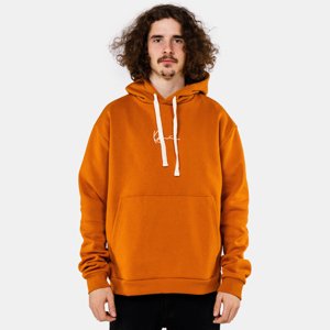 Karl Kani Small Signature - Férfi - Hoodie Karl Kani - Barna - 6028809 - Méret: S