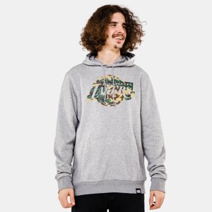 NEW ERA NBA Infill Team Logo Hoody Los Angeles Lakers Grey - Férfi - Hoodie New Era - Szürke - 12869846 - Méret: L