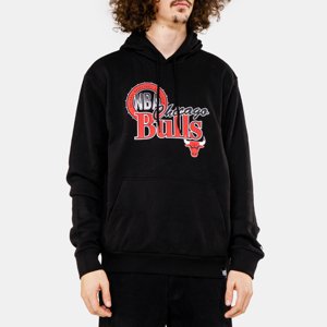 NEW ERA NBA Throwback Graphic Hoody Chicago Bulls Black - Férfi - Hoodie New Era - Fekete - 12869831 - Méret: L