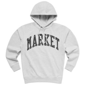 Market Arc Puff Ash Grey - Férfi - Hoodie MARKET - Szürke - 397000194/0016 - Méret: S