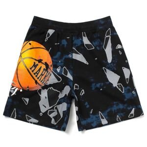 Market Shattered Backboard Tie-Dye Sweatshorts Black - Férfi - Rövidnadrág MARKET - Fekete - 395000241/190134 - Méret: L