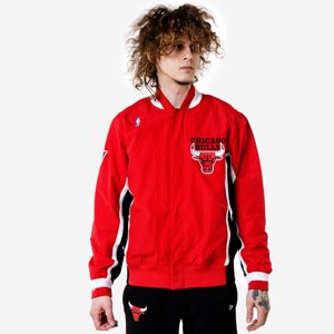 Mitchell & Ness Authentic Warm Up Jacket 96 Chicago Bulls Red - Férfi - Dzseki Mitchell & Ness - Piros - AWJKGS18509-CBURED196 - Méret: S