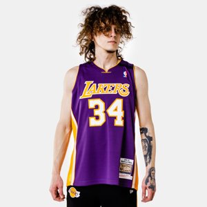 Mitchell & Ness Authentic Jersey Los Angeles Lakers Shaquille O'Neill Purple - Férfi - Jersey Mitchell & Ness - Lila - AJY4CP18186-LALPURP99SON - Mére