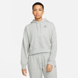 Jordan Essentials Wmns Fleece - Nők - Hoodie Jordan - Szürke - DN4570-063 - Méret: M