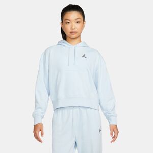 Jordan Essentials Wmns Fleece Celestine Blue - Nők - Hoodie Jordan - Kék - DN4570-438 - Méret: XL