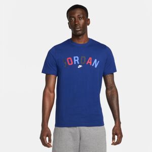 Jordan Sport DNA Wordmark Tee - Férfi - Rövid ujjú póló Jordan - Kék - DH8978-455 - Méret: M