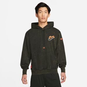 Nike Dri-FIT Standard Issue Basketball - Férfi - Hoodie Nike - Zöld - DH6808-352 - Méret: XL