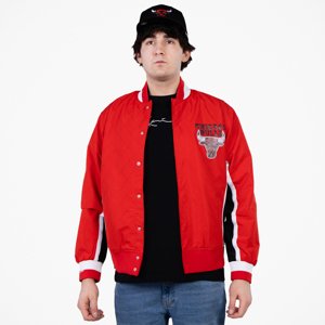 Mitchell & Ness 75th Anniversary Warm Up Jacket Chicago Bulls Red - Férfi - Dzseki Mitchell & Ness - Piros - OJBF1201-CBUYYPPPRED1 - Méret: M