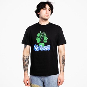 Pleasures Two Face T-Shirt Black - Férfi - Rövid ujjú póló Pleasures - Fekete - P21W046-BLACK - Méret: S