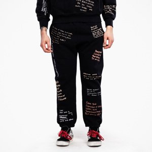 Pleasures Remote Sweatpants Black - Férfi - Nadrág Pleasures - Fekete - P21W026-BLACK - Méret: M