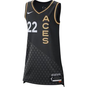 Nike Dri-FIT WNBA A'ja Wilson Aces Rebel Edition Victory Jersey - Nők - Jersey Nike - Fekete - DJ4575-011 - Méret: M