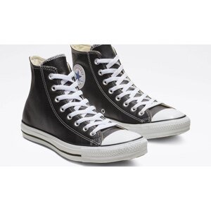 Converse Chuck Taylor Hi Leather Black - Gyerek - Tornacipő Converse - Fekete - 132170C - Méret: 37.5