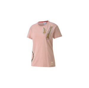 Puma x Charlotte Olympia Women's Tee - Nők - Rövid ujjú póló Puma - Rózsaszín - 596763_90 - Méret: XS