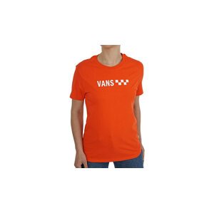 Vans Wm Brand Striper Bf Grenadine - Nők - Rövid ujjú póló Vans - Piros - VN0A4DODYEP - Méret: L