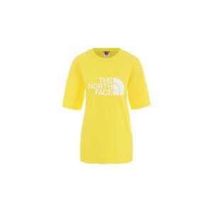 The North Face W Bf Easy Tee Lemon - Nők - Rövid ujjú póló The North Face - Sárga - NF0A4M5PDW9 - Méret: XS