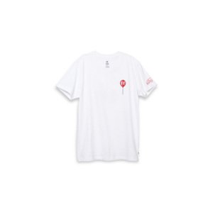 Vans x IT (Terror) WM Boyfriend T-Shirt - Nők - Rövid ujjú póló Vans - Fehér - VN0A53XKZPM - Méret: S