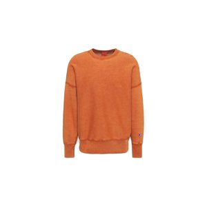 Champion Reverse Weave Crewneck Sweatshirt - Férfi - Hoodie Champion - Narancssárga - 216488-MS053 - Méret: L