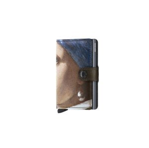 Secrid Miniwallet x Art Mauritshuis Goldfinch - Unisex - Kiegészítők Secrid - Barna - MAr-Pearl - Méret: UNI
