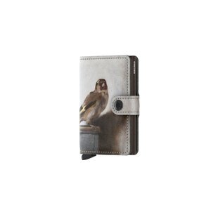 Secrid Miniwallet x Art Mauritshuis Goldfinch - Unisex - Kiegészítők Secrid - Szürke - MAr-Gold - Méret: UNI