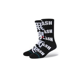 Stance The Clash Radio Crew - Unisex - Zokni Stance - Fekete - A556D21RAD-BLK - Méret: 43-46